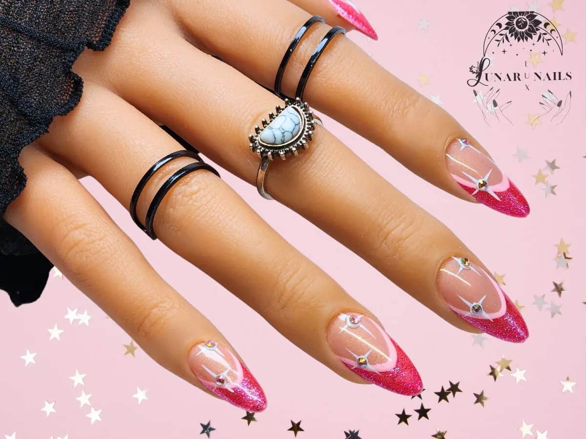 Nägel French Rosa Glitzer: Dein Guide für elegante Trend-Looks